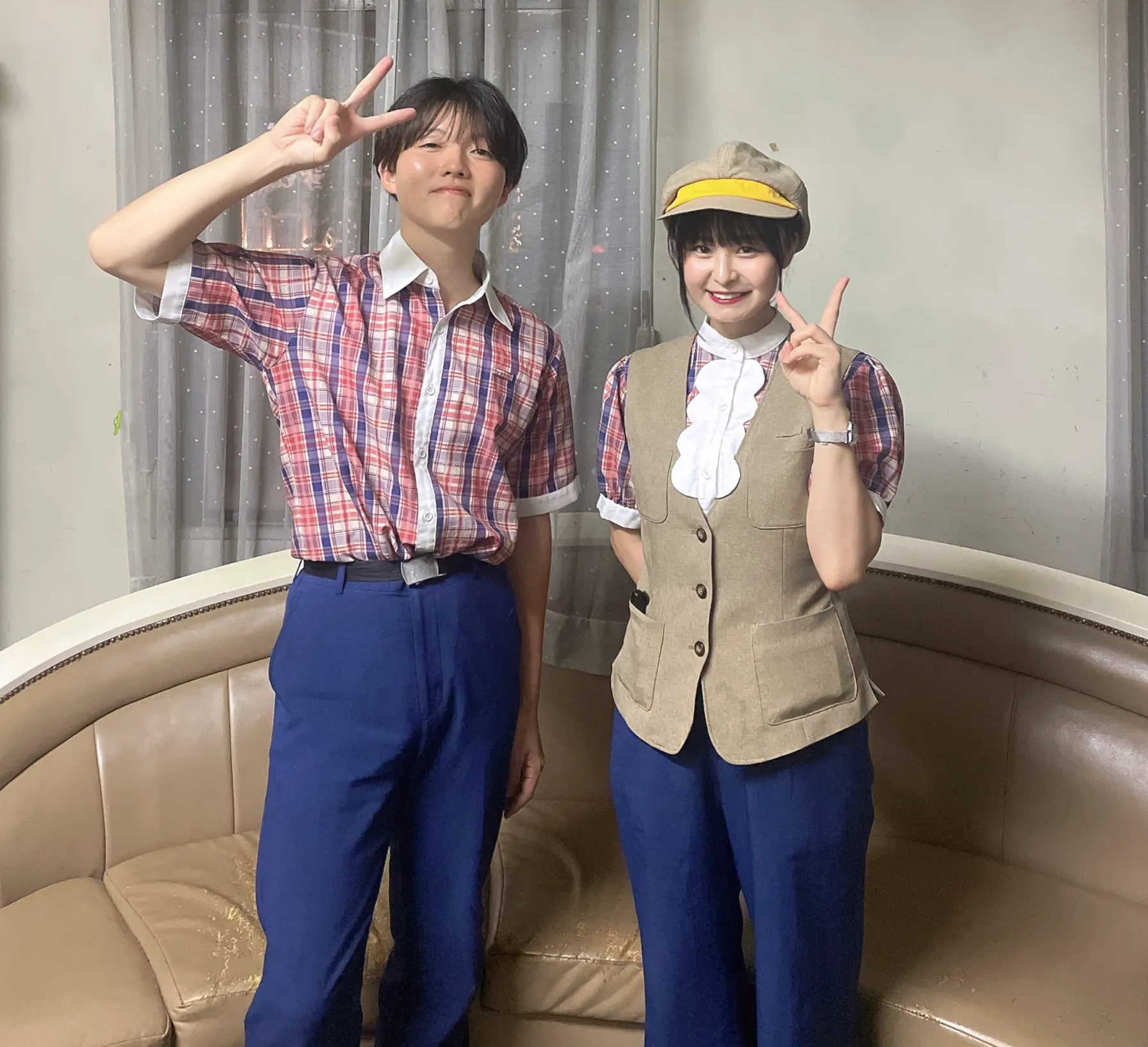 同僚とツーショット